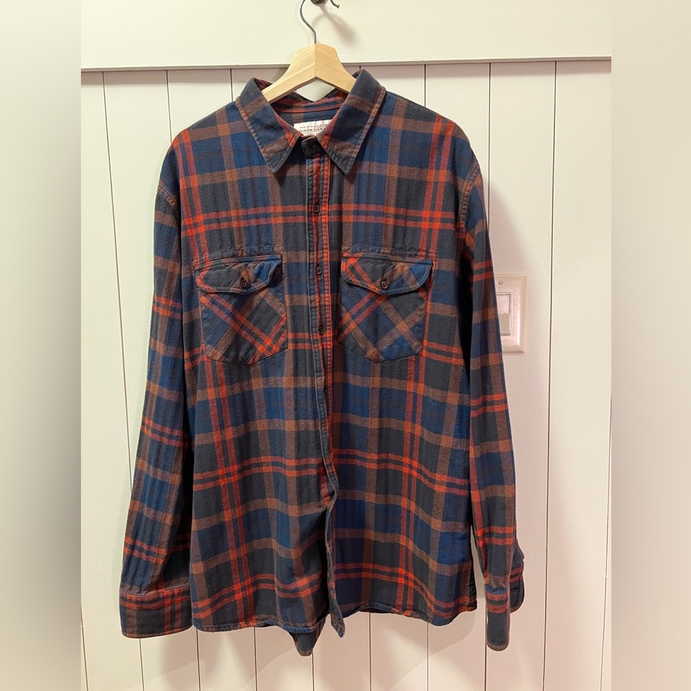 Filson Flannel Plaid Shirt - XL